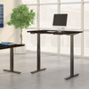 Move 60 Series by Bush Business Furniture 48W x 24D Height Adjustable Standing Desk Mocha Cherry - M6S4824MRBK