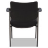 Alera IV Series Guest Chairs Black Seat/Black Back Black Base (2 Chairs) - ALEIV4317A