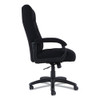 Alera Kesson Series High-Back Office Chair Supports up to 300 lbs. Black Seat/Black Back Black Base - ALEKS4110
