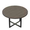 Mayline Mirella Round Conference Table 42" Southern Tobacco - MR42RSTO