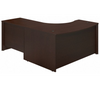 Bush Series 60W x 43D Right Hand Bowfront Desk Shell with 36W Return - SRE009MR