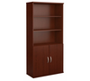 Bush Series C 36W 5 Shelf Bookcase with Doors - SRC103MA