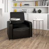 Flash Furniture Black LeatherSoft Guest Chair with Tablet - BT-8217-BK-GG