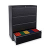 Alera Lateral File 4-Drawer 42" Charcoal - LF4254CC