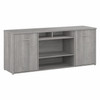 Bush Business Furniture Echo by Kathy Ireland 72W Storage Cabinet Platinum Gray - CTBS172PGK-Z