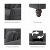 Bush Furniture 73W Sofa Charcoal Gray - CVJ73BCGH-03K