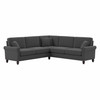 Bush Furniture 99W L Shaped Sectional Couch Charcoal Gray - CVY98BCGH-03K