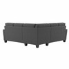 Bush Furniture 87W L Shaped Sectional Couch - SNY86S