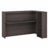 Bush Furniture 72W Corner Cabinet with Shelves - SCD572-Z2