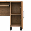 Bush Furniture 72W L Desk w Hutch and Lateral File - SET009FW