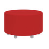 Safco Products  Seating  Education Learn 30” Cylinder Vinyl Ottoman - 8123RV