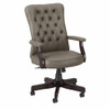 Bush Furniture Mayfield High Back Tufted Office Chair with Arms - MAYCH2303WGL-Z