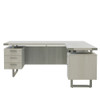 Mayline Safco Mirella L-Shaped Desk White Ash - MRLSBF7236WAH