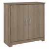 Bush Furniture Cabot Small Entryway Cabinet with Doors Ash Gray - WC31298