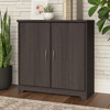 Bush Furniture Cabot Small Storage Cabinet with Doors Heather Gray - WC31798