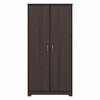 Bush Furniture Cabot Tall Storage Cabinet with Doors Heather Gray - WC31799