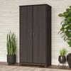 Bush Furniture Cabot Tall Storage Cabinet with Doors Heather Gray - WC31799