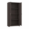 Bush Furniture Cabot Tall Storage Cabinet with Doors Heather Gray - WC31799