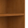 Bush Furniture Tall 5 Shelf Bookcase Natural Cherry - WL12467