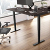 Move 40 Series by Bush Business Furniture 72W x 30D Height Adjustable Standing Desk Storm Gray / Black - M4S7230SGBK
