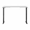 Move 40 Series by Bush Business Furniture 72W x 30D Height Adjustable Standing Desk White / Black - M4S7230WHBK