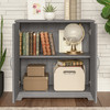 Bush Furniture 2 Door Low Storage Modern Gray - WC31398