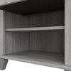 Bush Furniture 6 Drawer Dresser and Nightstand Platinum Gray - SET035PG