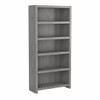 Bush Business Furniture Echo by Kathy Ireland 30W 5 Shelf Bookcase Modern Gray - KI60404-03