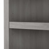 Bush Business Furniture Echo by Kathy Ireland 30W 5 Shelf Bookcase Modern Gray - KI60404-03