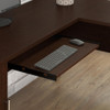 Bush Furniture Somerset 72W L Shaped Desk w Hutch and Lateral File Cabinet Mocha Cherry - SET009MR