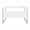 Bush Furniture Hybrid 48W x 30D Computer Table Desk In White - HYD248WH