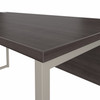 Bush Furniture Hybrid 60W x 30D Computer Table Desk In Storm Gray - HYD360SG