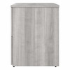 Bush Business Furniture Hybrid 2 Drawer Lateral File Cabinet In Platinum Gray - Assembled - HYF136PGSU-Z