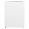 Bush Business Furniture Hybrid 2 Drawer Lateral File Cabinet In White - Assembled - HYF136WHSU-Z
