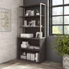 Bush Business Furniture Hybrid 36W Bookcase Hutch In Storm Gray - HYH236SG