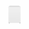 Bush Business Furniture Hybrid Low Storage Cabinet with Doors and Shelves In White - HYS160WH-Z