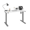 Bestar Upstand 24” x 48” Standing Desk in White - 175859-000017