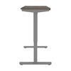 Bestar Upstand 24” x 48” Standing Desk in Bark Grey - 175859-000047
