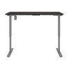 Bestar Upstand 30” x 72” Standing Desk in Deep Grey - 175879-000032