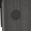 Bestar Norma 71W Desk Shell in Black & Bark Gray - 181400-000018
