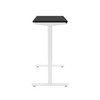 Bestar Viva 48W x 24D Electric Standing Desk in Black - 19857-000018
