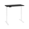 Bestar Viva 48W x 24D Electric Standing Desk in Black - 19857-000018
