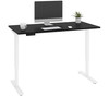 Bestar Viva 60W x 30D Electric Standing Desk in Black - 19867-000018