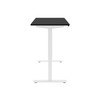 Bestar Viva 60W x 30D Electric Standing Desk in Black - 19867-000018