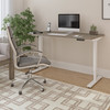 Bestar Viva 60W x 30D Electric Standing Desk in Walnut Grey - 19867-000035