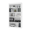 Bestar Universel 36W Bookcase in White - 44700-17