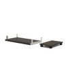 Bestar Embassy 66W Executive Desk with Two Pedestals in Dark Chocolate - 60850-79