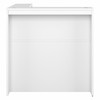 Bush Furniture 48W Corner Cabinet with Shelves White - SCD248WHK-Z2