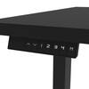 Bestar Universel 30“ x 60“ Standing Desk in Black - 65867-18