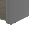 Bestar Prestige + 31W Lateral File Cabinet in Bark Grey & Slate - 99630-000047